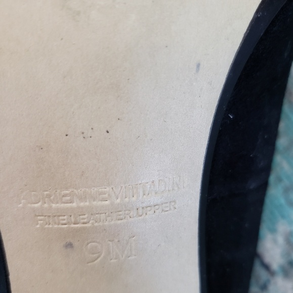 Adrienne Vittadini Suede|Patent Leather Heels - Picture 6 of 6